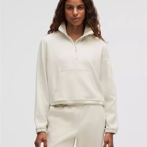 Lululemon Brushed Softstreme Half Zip Pullover